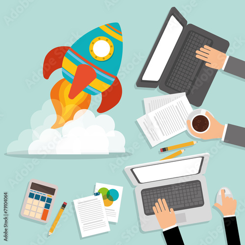 Business design, vector illustration.