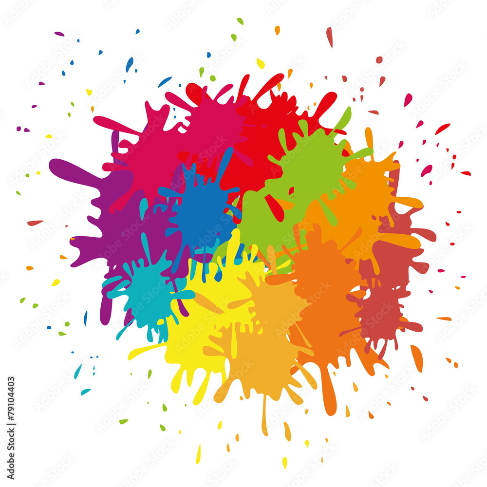 Splash design, vector illustration. Splash design, vector illustration.