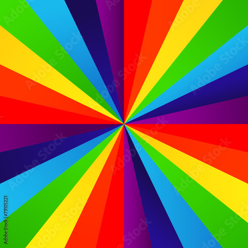 Abstract color burst rainbow background 001
