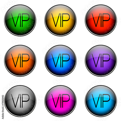 Button Color VIP photo