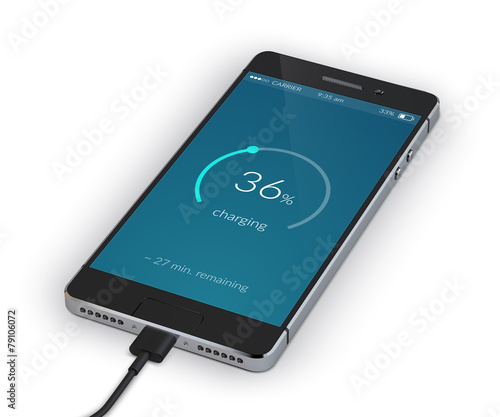 Smartphone Charging Isolated