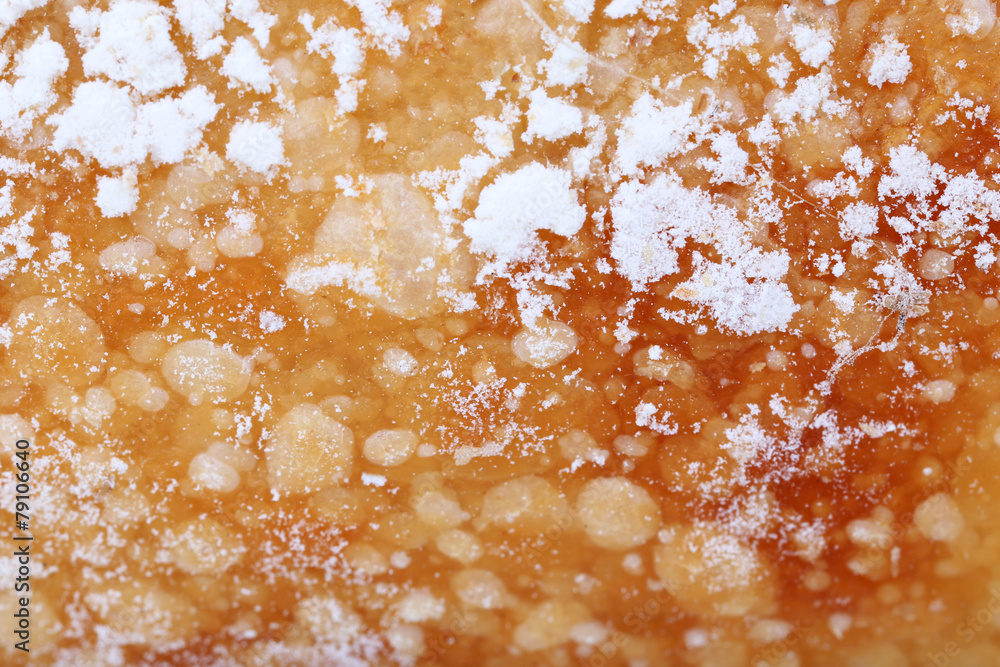 Fototapeta premium Tasty sweet bun close up