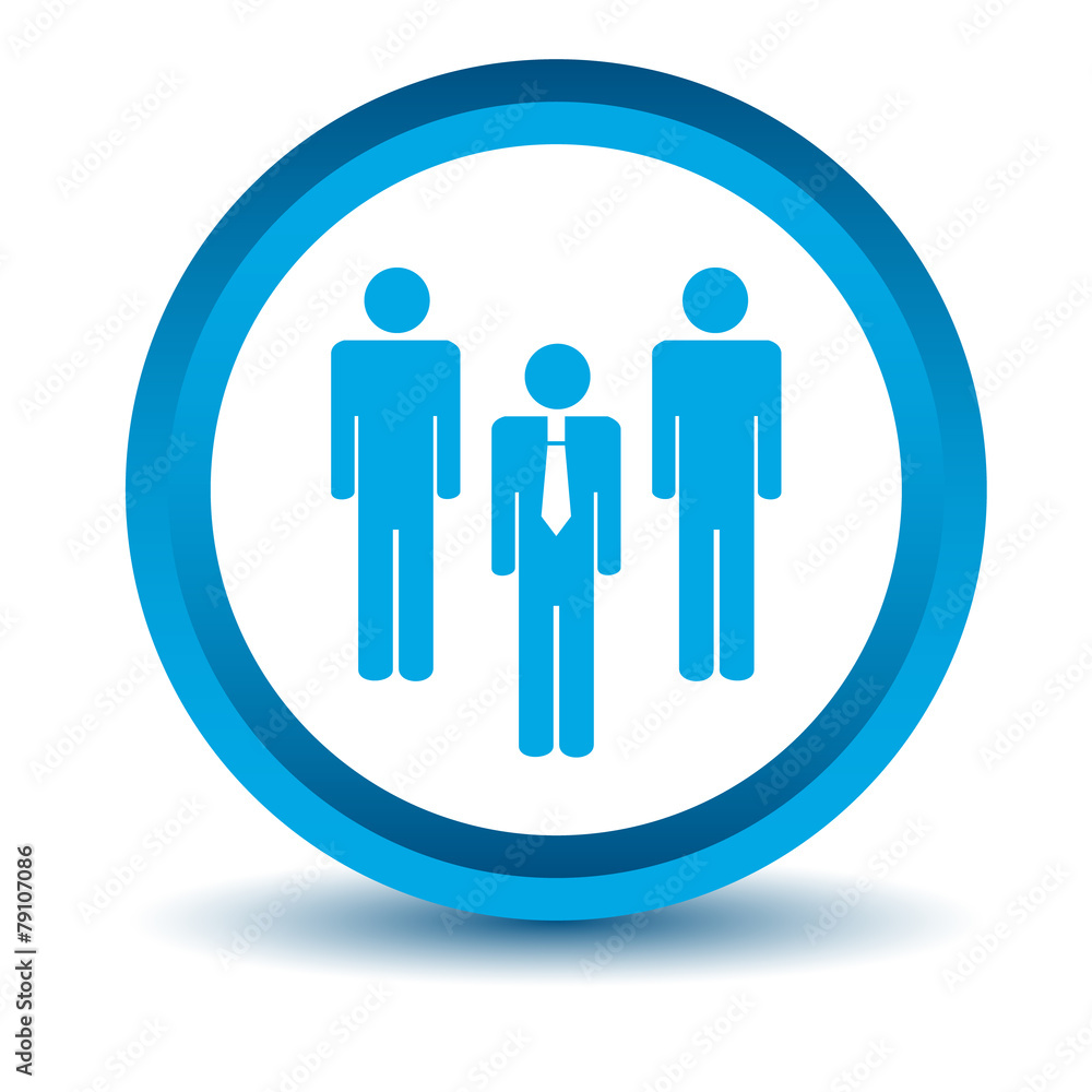 Blue leader icon Blue leader icon