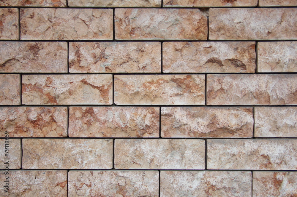 Fototapeta premium mur de parement
