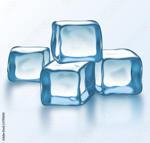 Vector ice blocks 3