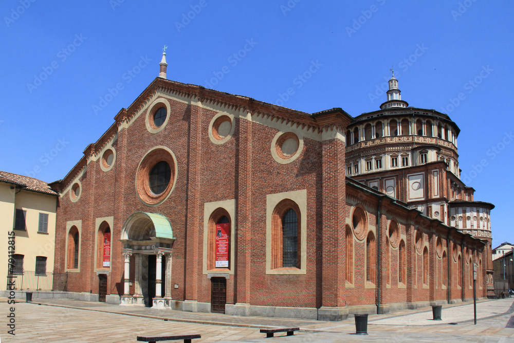Milano: chiesa di Santa Maria delle Grazie