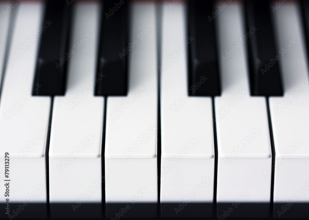 Naklejka premium Piano