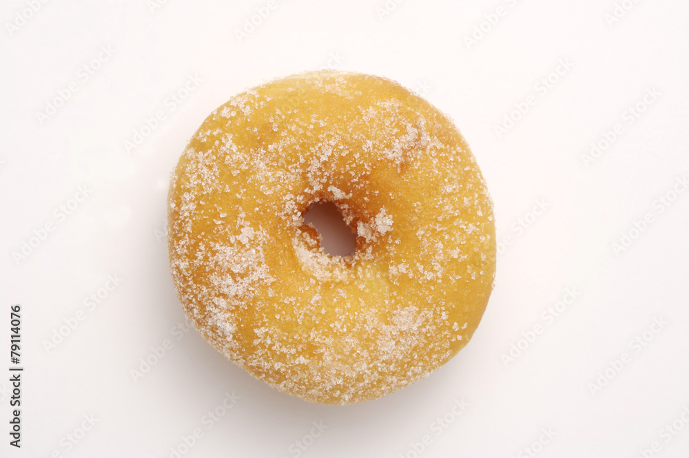 Sugar Ring Donut Isolated on White Background Sugar Ring Donut Isolated on White Background