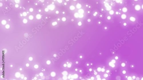 Dancing pink blobs and orbs, stylish motion background