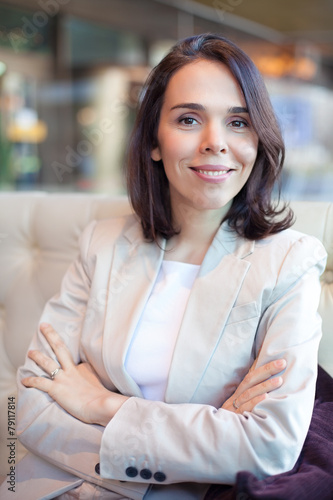 Free Download Portrait of beautiful young businesswoman - GFXLoad