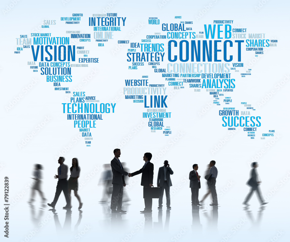 Connection Social Media Internet Link Networking Concept Connection Social Media Internet Link Networking Concept