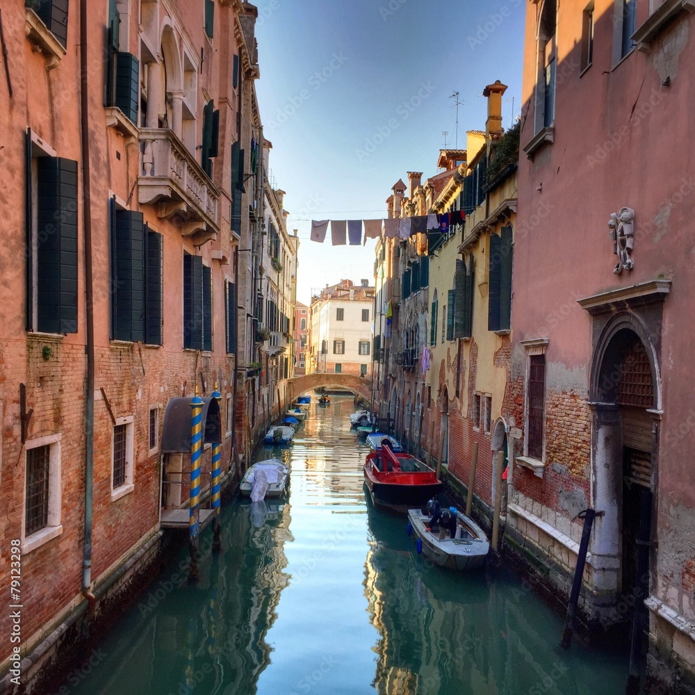 a sunny day in Venice