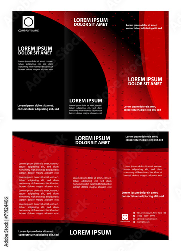 Tri-Fold Corporate Business Brochure Design