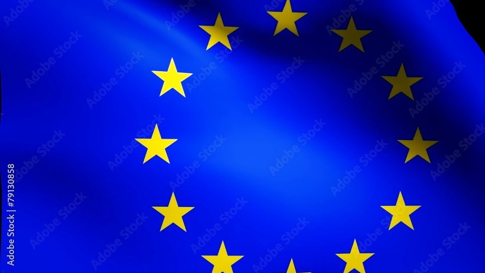 european union flag loop european union flag loop