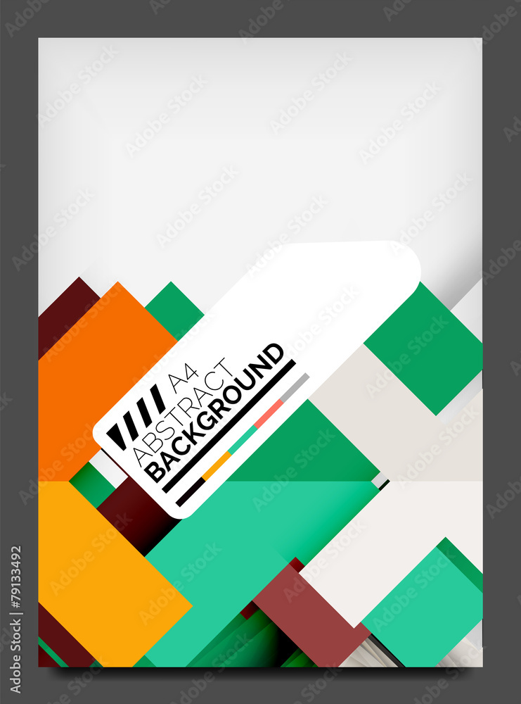 Flyer design template, business web layout Flyer design template, business web layout