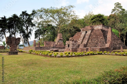 Принти на полотні Candi Sukuh Hindu temple near Solokarta, Java, Indonesia