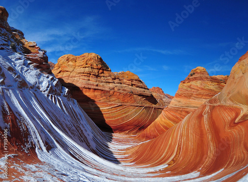the wave, arizona in winter