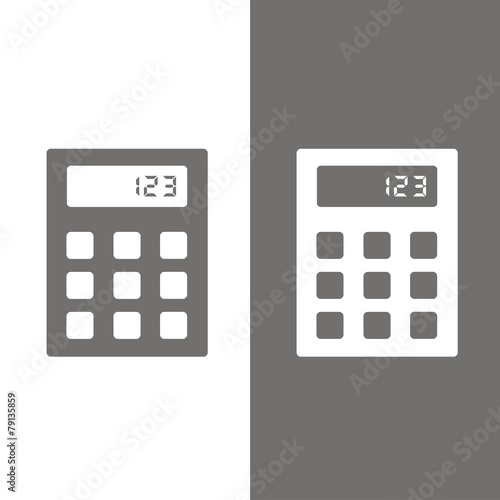 Icono calculadora mod2 BN