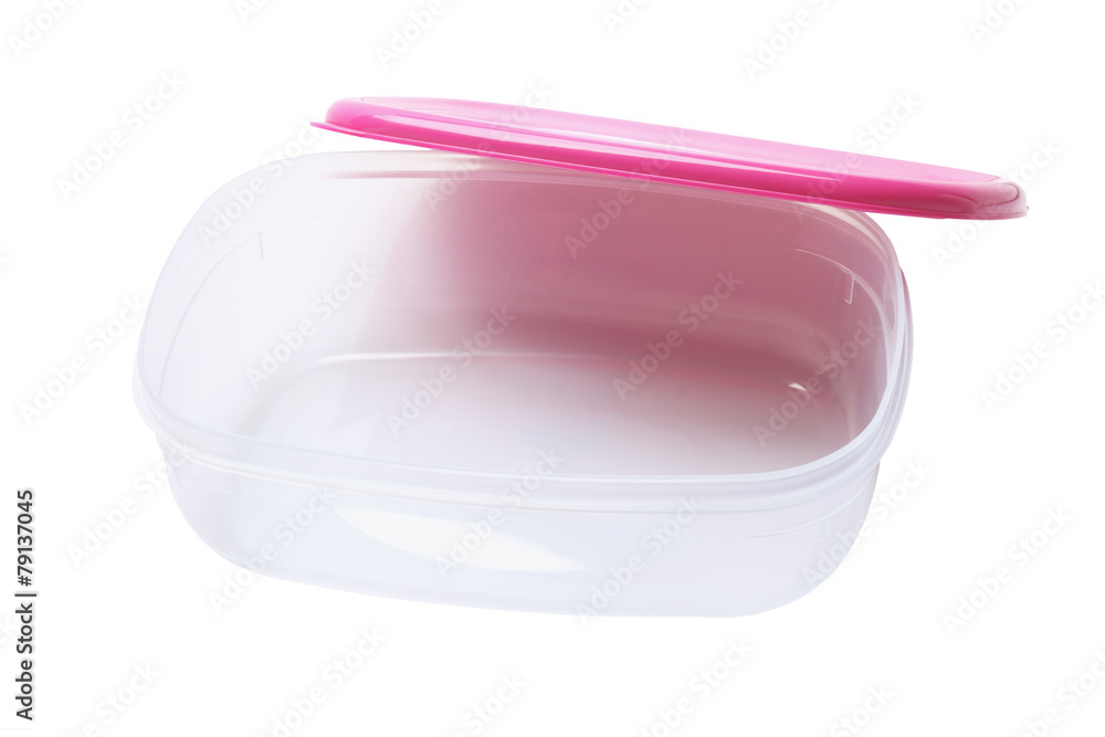 Open Plastic Container Open Plastic Container