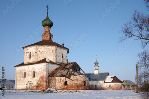 The Holy Cross Church and the Church of Cosmas and Damian in Suz photo