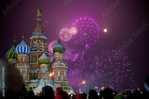 moscow fireworks