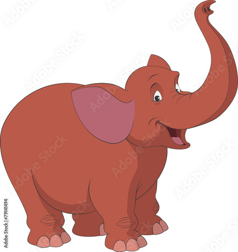Cheerful elephant