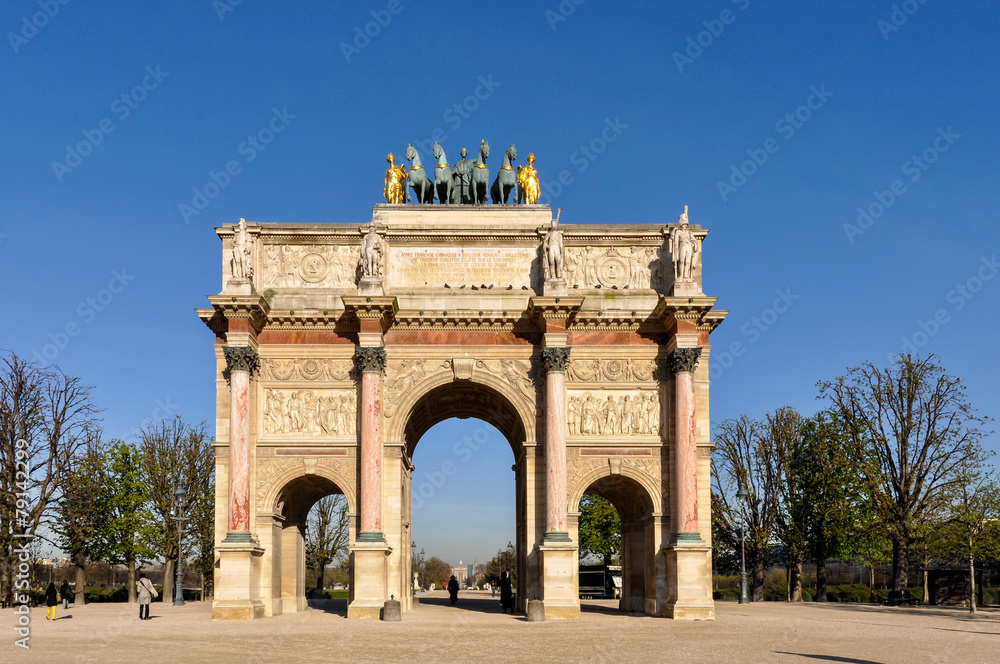 The Arc de Triomphe du Carrousel