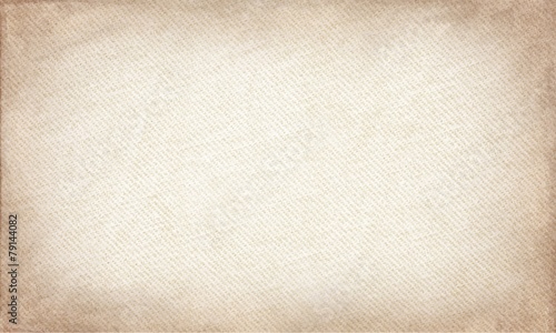 Fotografie, Obraz beige canvas texture. grunge horizontal background