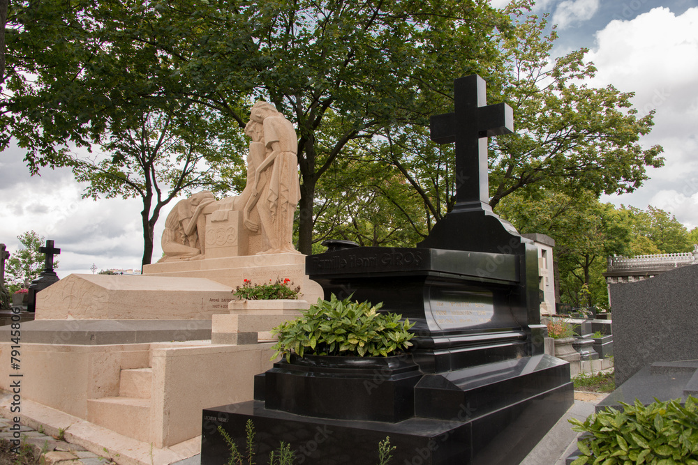 Fototapeta premium Cimitero di Pere Lachaise Parigi
