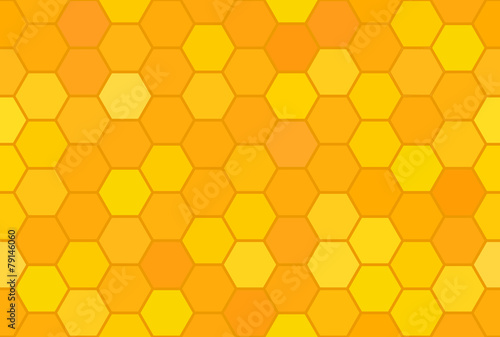 Abstract honeycomb seamless pattern