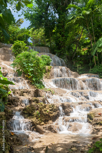 Jamaica. Dunn's River Falls.