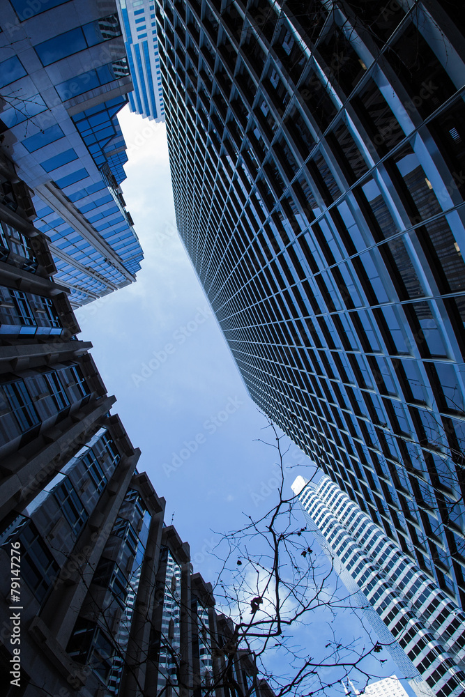 Fototapeta premium Skyscrapers in Downtown San Francisco