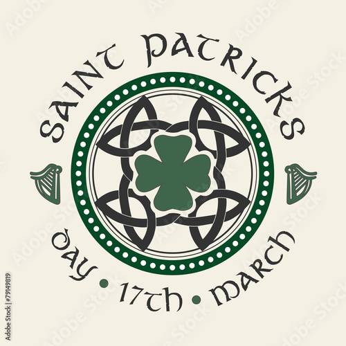 St patricks day greeting vector