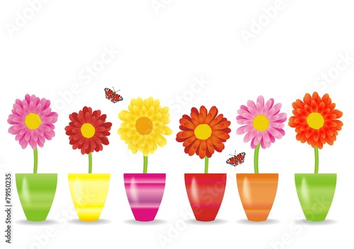 Hintergrund mit Blumen