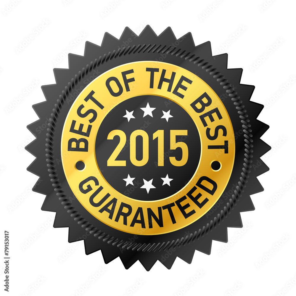 Best of the Best 2015 label