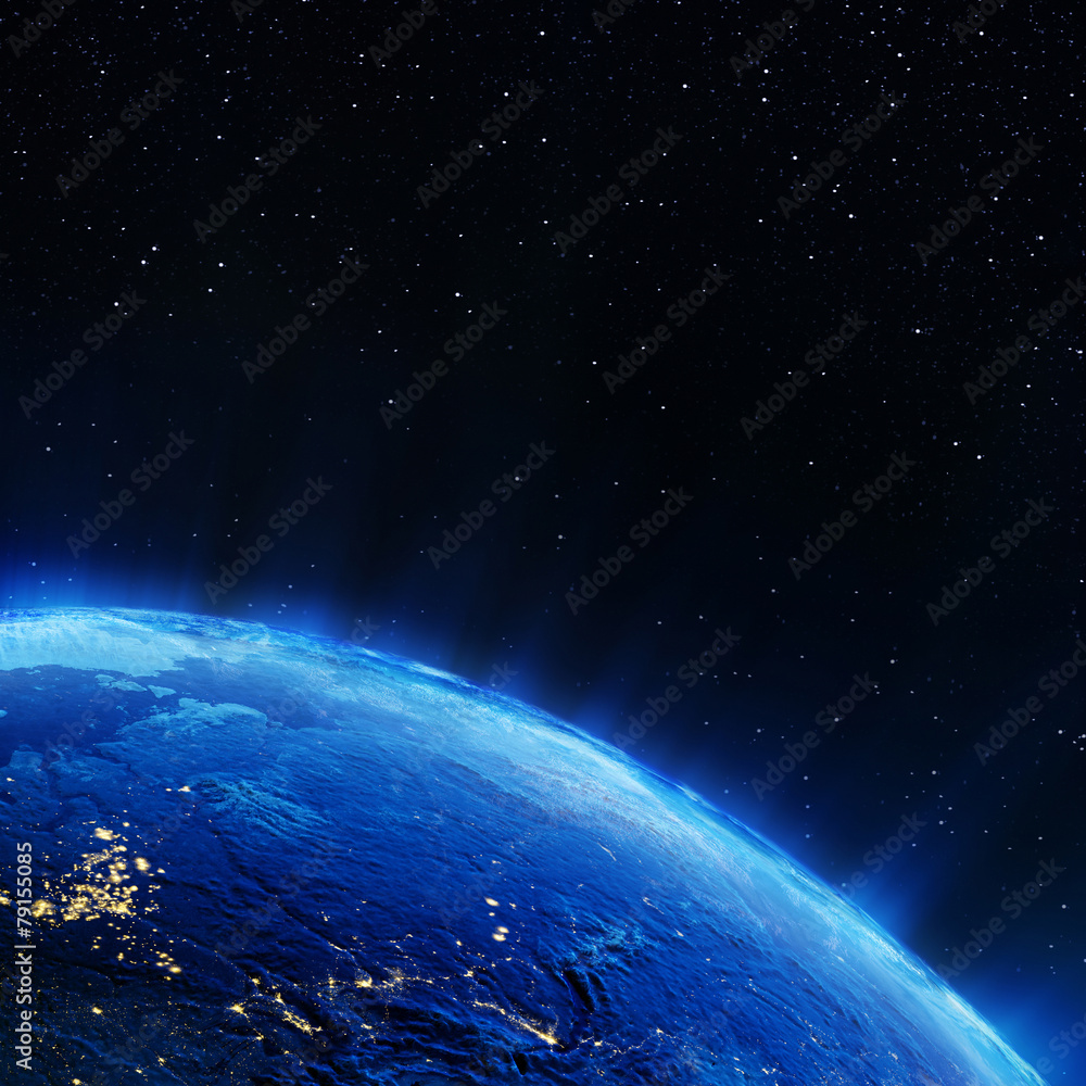 Fototapeta premium Światła miasta Rosji