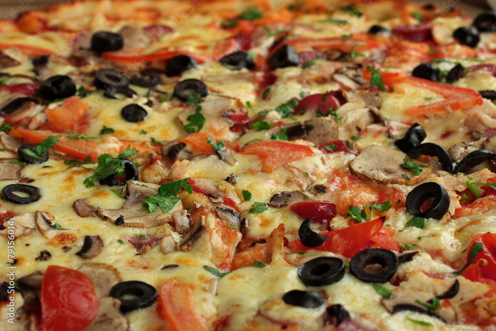 pizza closeup pizza closeup
