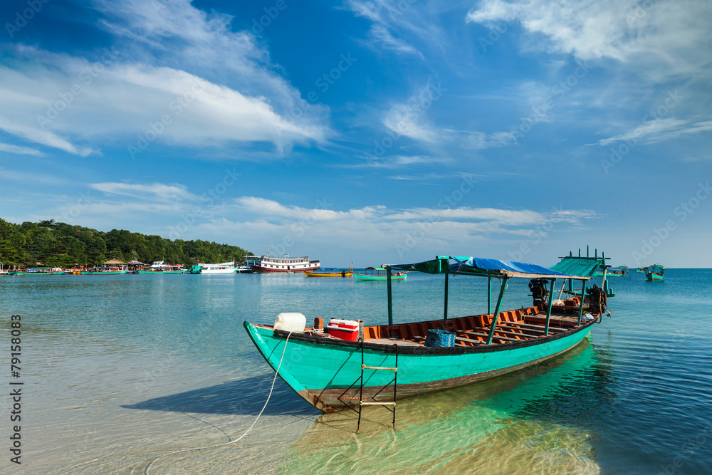 Boats in Sihanoukville
