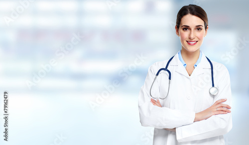 Medical doctor woman.