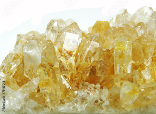 citrine geode geological crystals