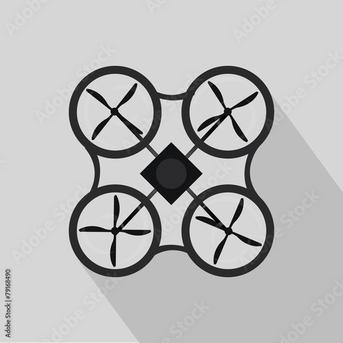 drone four helices in plan