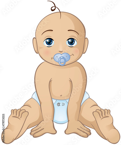 freches kleines Baby