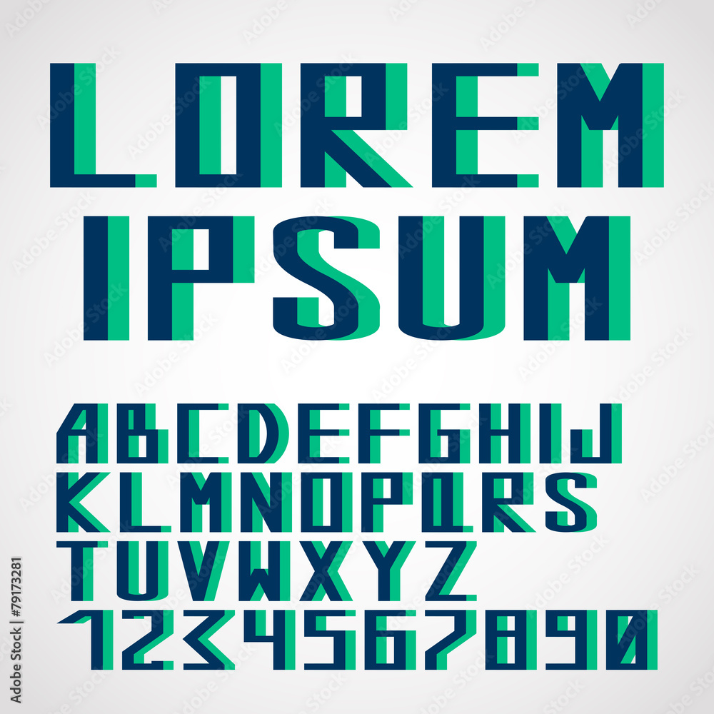 Obraz premium alphabet.