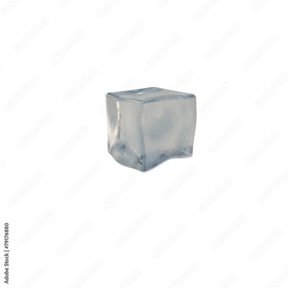 Ice Cube isolated on white background Ice Cube isolated on white background