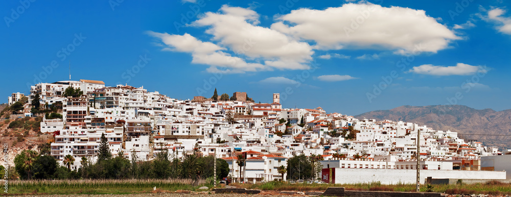 Obraz premium Costa Tropical, city Salobrena, province of Granada, Spain