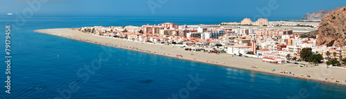 Mediterranean coast, city of Calahonda, Province of Almeria, Spa photo