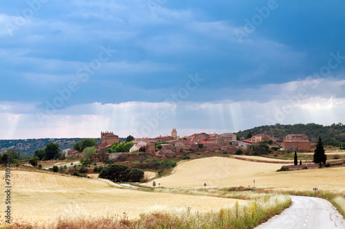 village Norna in Guadalajara province, Castilla-La Mancha, Spain photo