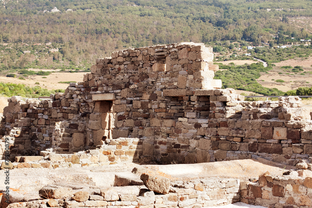 ruinas del anfiteatro romano, province  Cadiz, Andalucia, Spain