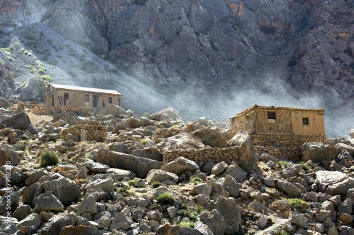 mountain village aul in central Asia, Tajikistan