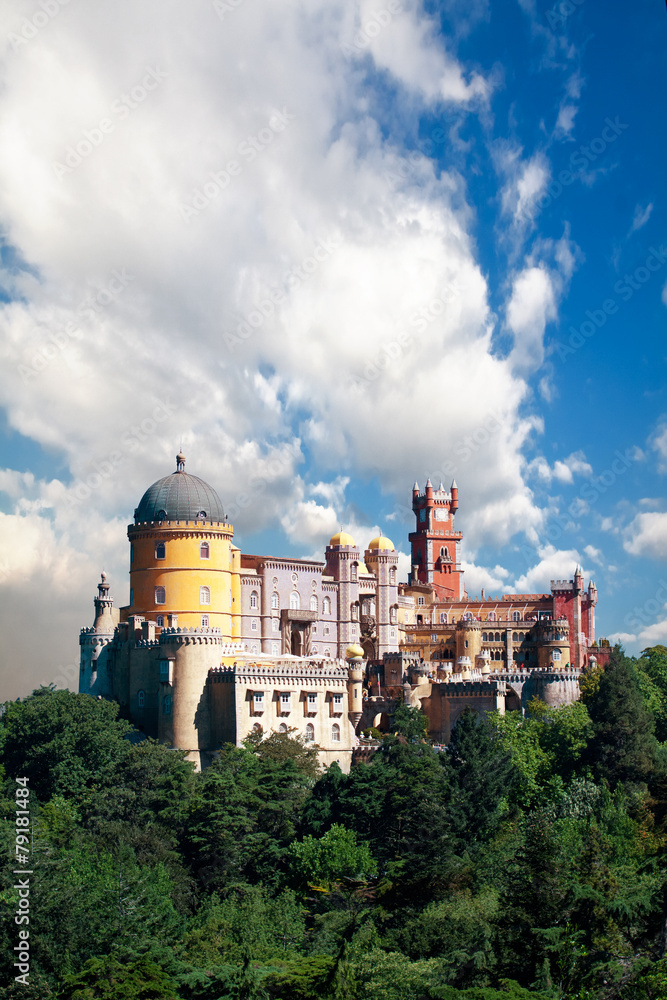 Palace of Pena in Sintra, Portugal